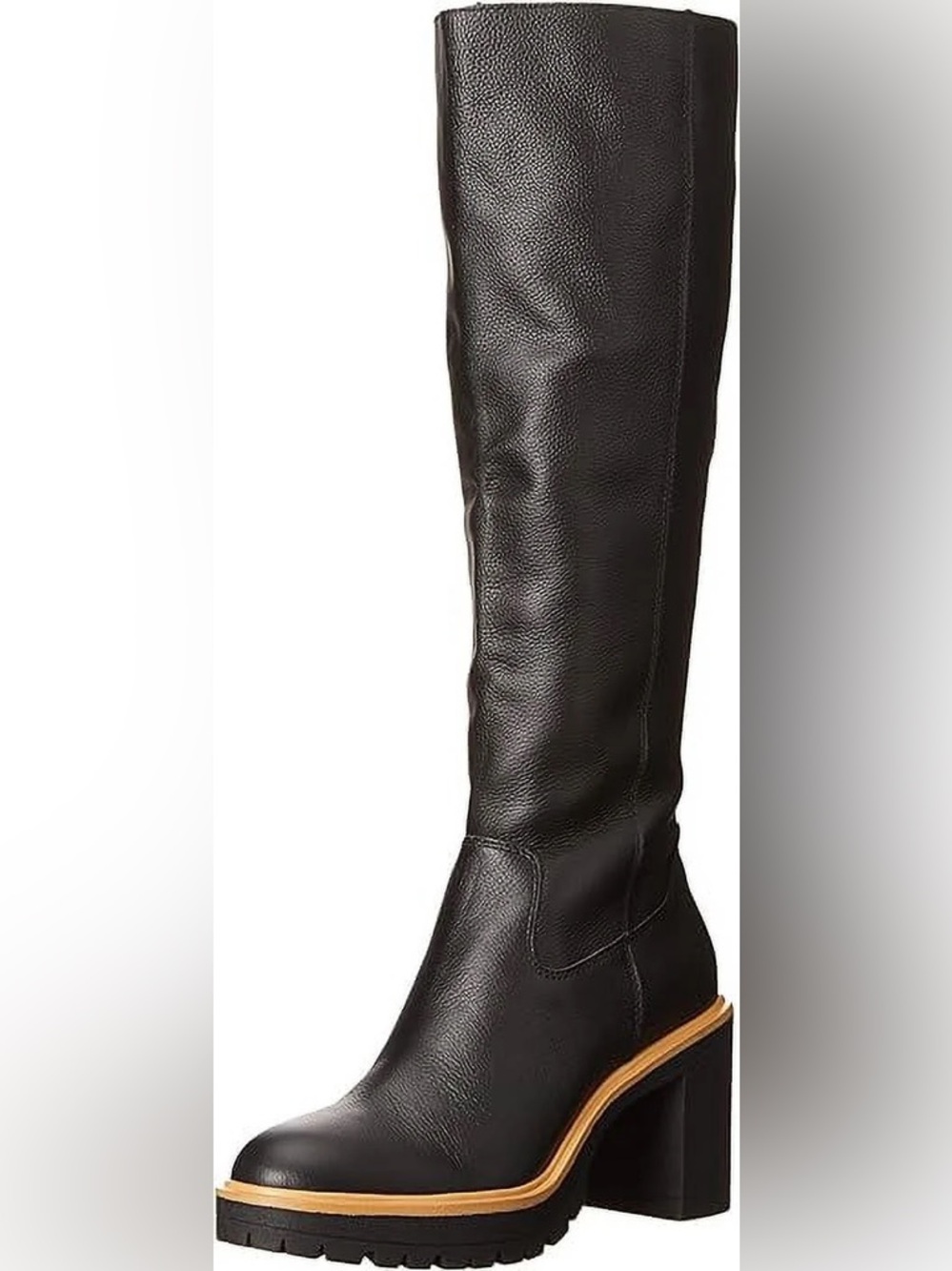Dolce Vita Corry H20 Onyx Leather Tall Boots - Like New